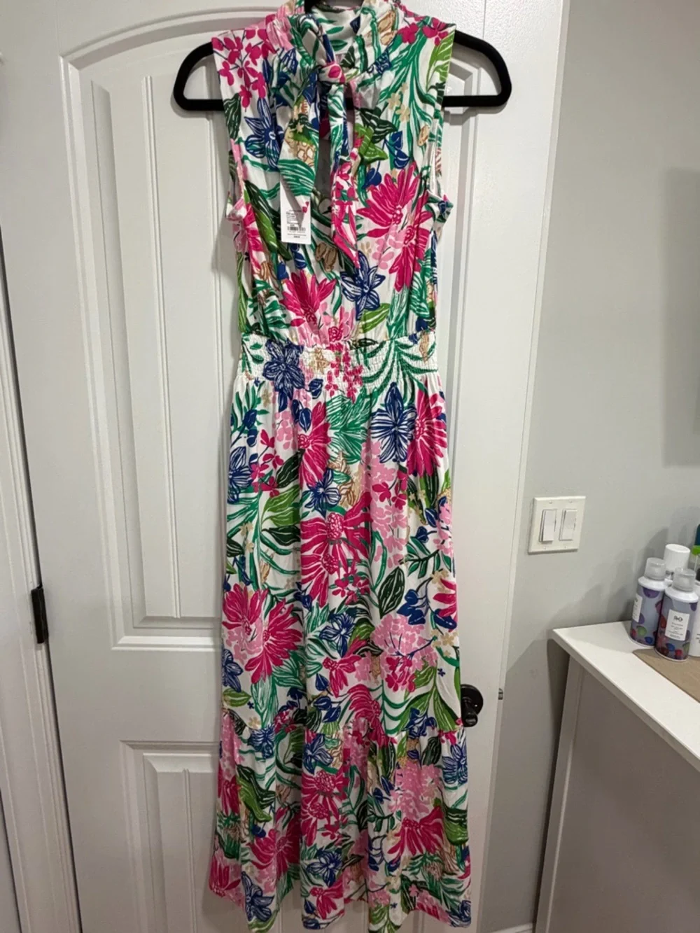 Lilly Pulitzer Multicolor Tropical Print Maxi Dress - Picture 2 of 3